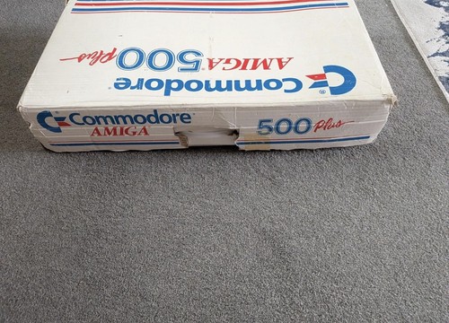 Amiga 500 plus box - amiga,