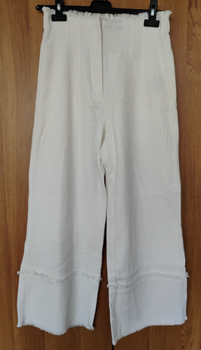 Bnwot zara white linen blend - bnwot,