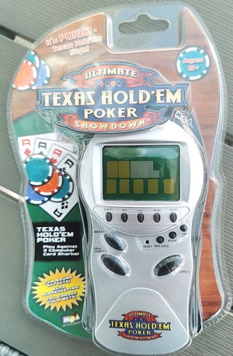 Vintage texas holdem - poker, lcd