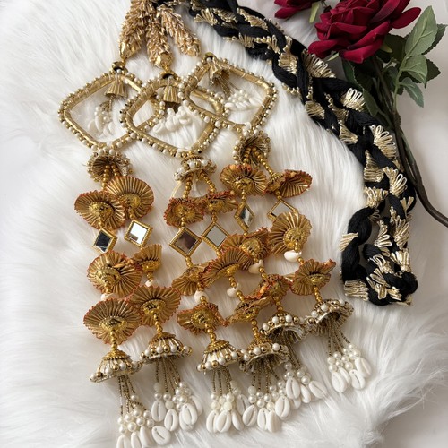 Indian hair accessory gold - accessory,