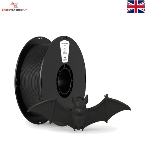 1kg matte black abs filament - abs,