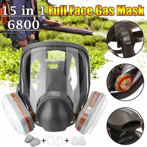 Gas mask full face - 15,