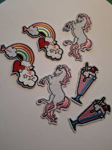 Woven patches unicorn - patches, rainbow