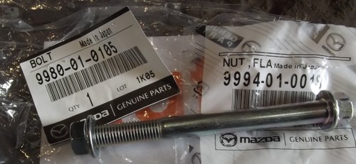 Alternator mounting pivot bolt