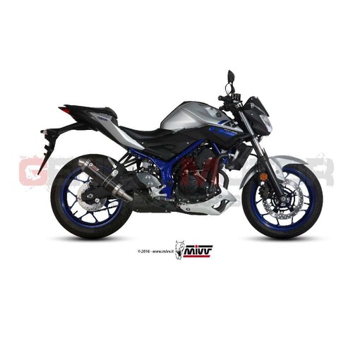 Mivv exhaust muffler black - exhaust,