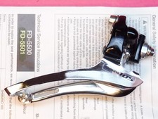 Shimano 105 - FD 5501F / Black  Front derailleur mech -  NOS