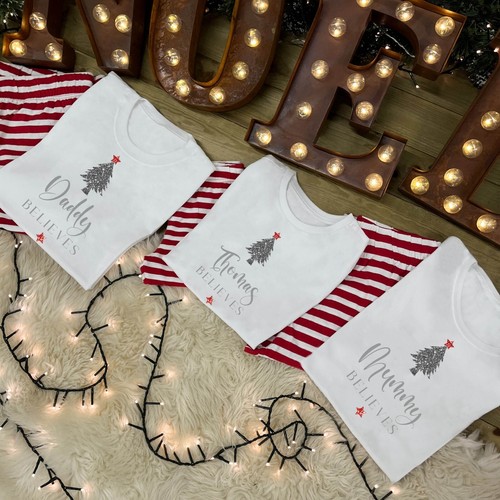 Personalised christmas pyjamas - personalised,