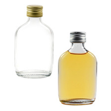 50ml Glass Flask Bottles for Wedding Favours Zam Zam Water with Caps Spirits