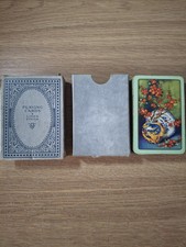 Vintage Linen Finish Playing cards Orchid Flowers- Full Deck