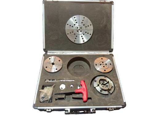Inch wood lathe chuck set - inch,