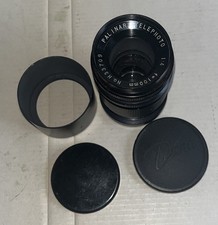 Palinar 100mm f/4 Portrait Telephoto Lens - Preset Pentax M42 screw fit