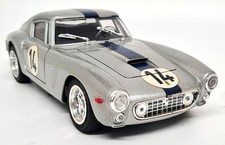 Revell 1/18 Ferrari 250 GT SWB Berlinetta Race Car Silver #14 Diecast Model Car