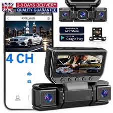 4K 4 Channel Car Wireless Dash