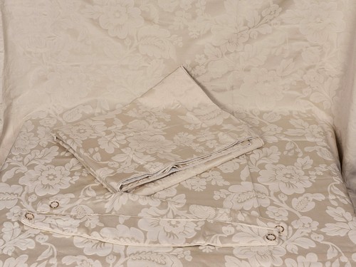 Cotton damask cream - damask,