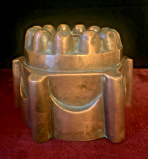 Antique tin lined - tin, mold