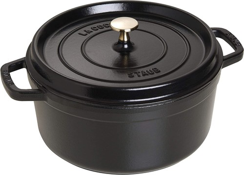 Staub cocotte round cast iron - cocotte,