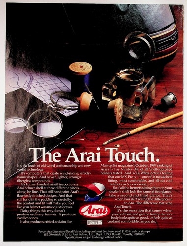 Arai helmet 1988 - 1988, vintage