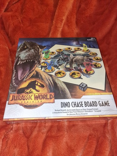 Dino chase board game jurassic