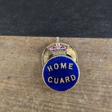 WW2 Home Guard Enamel Button