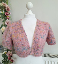 HAND KNITTED DUSKY PINK &