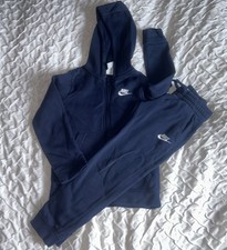 Boys Nike Navy Tracksuit XS Age 6-7