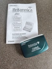 Seiko ER8000 Oxford Britannica Concise Encyclopaedia & Dictionary - Tested VGC