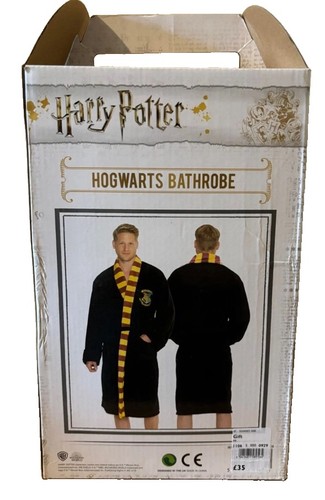 Hogwarts bathrobe one size - hogwarts,