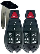 2 Remote Car Key Fob For