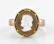 Antique Victorian 9ct Rose