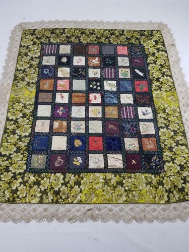 Antique victorian patchwork - antique,