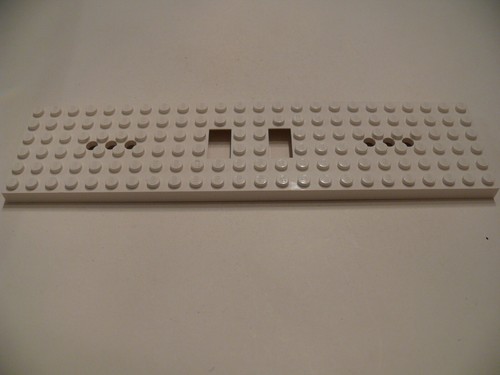 Lego white baseplate 1 x - x,
