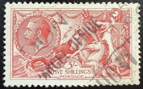 Stamp 1919 sg416 5s - gb,