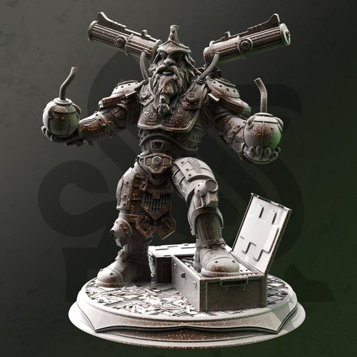 Duktuk dwarven grenadier - duktuk, –