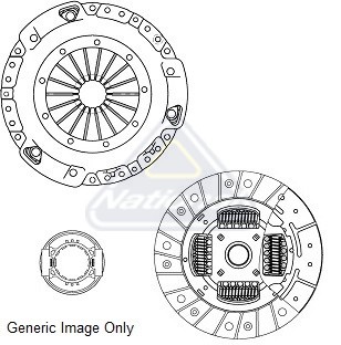 Clutch kit gcp - kit, fits