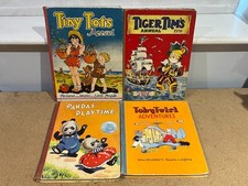 4 x VINTAGE ANNUALS - TINY