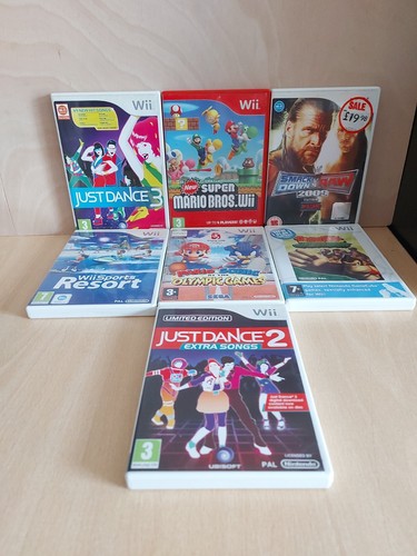 Nintendo wii game bundle 7 - nintendo,