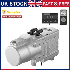 12V 5KW Diesel Fuel Liquid Heater Gasoline Preheater LCD Water Pump Parking NEW