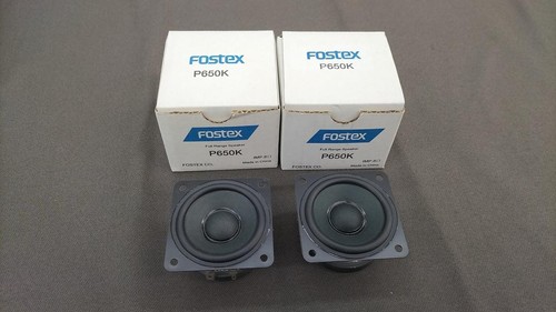 Fostex p650k 8ω - 8Ω, full-range