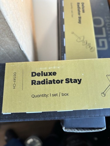 Radiator stay glo - radiator, chrome
