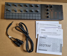 Yamaha SEQTRAK Groovebox Synthesizer, Sampler, Sequencer (Black)