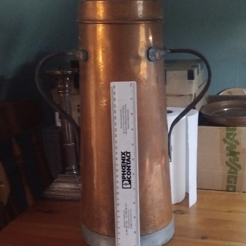 French vintage milk churn - milk,