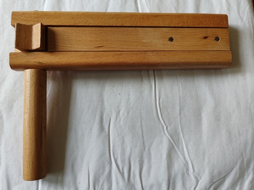 Vintage wooden football - wooden,