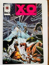 X-O Manowar # 15 (1993) PINK VARIANT VF/NM TUROK Valiant Comics