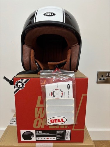 Bell open face - face, motorcycle