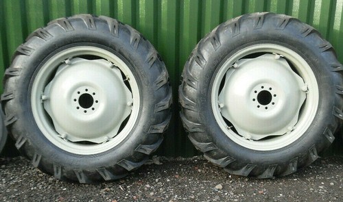 Tractor rims tyres rears - tractor, (a