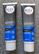 2 X Veet Men Bodycurv Hair Removal Cream Sensitive Skin Underarm Applicato 100ml