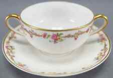 Set of 4 Antique T&V Limoges