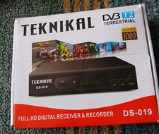 Teknikal DVB T2 Full HD Digital Receiver And Recorder VGC DS-019