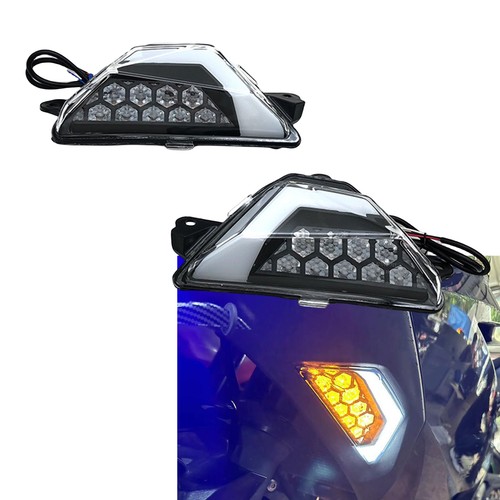 Motorcycle turn signal - signal, light