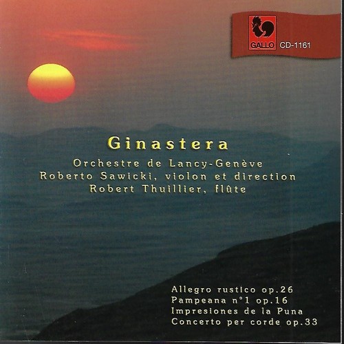 Alberto ginastera orchestre - ginastera:,